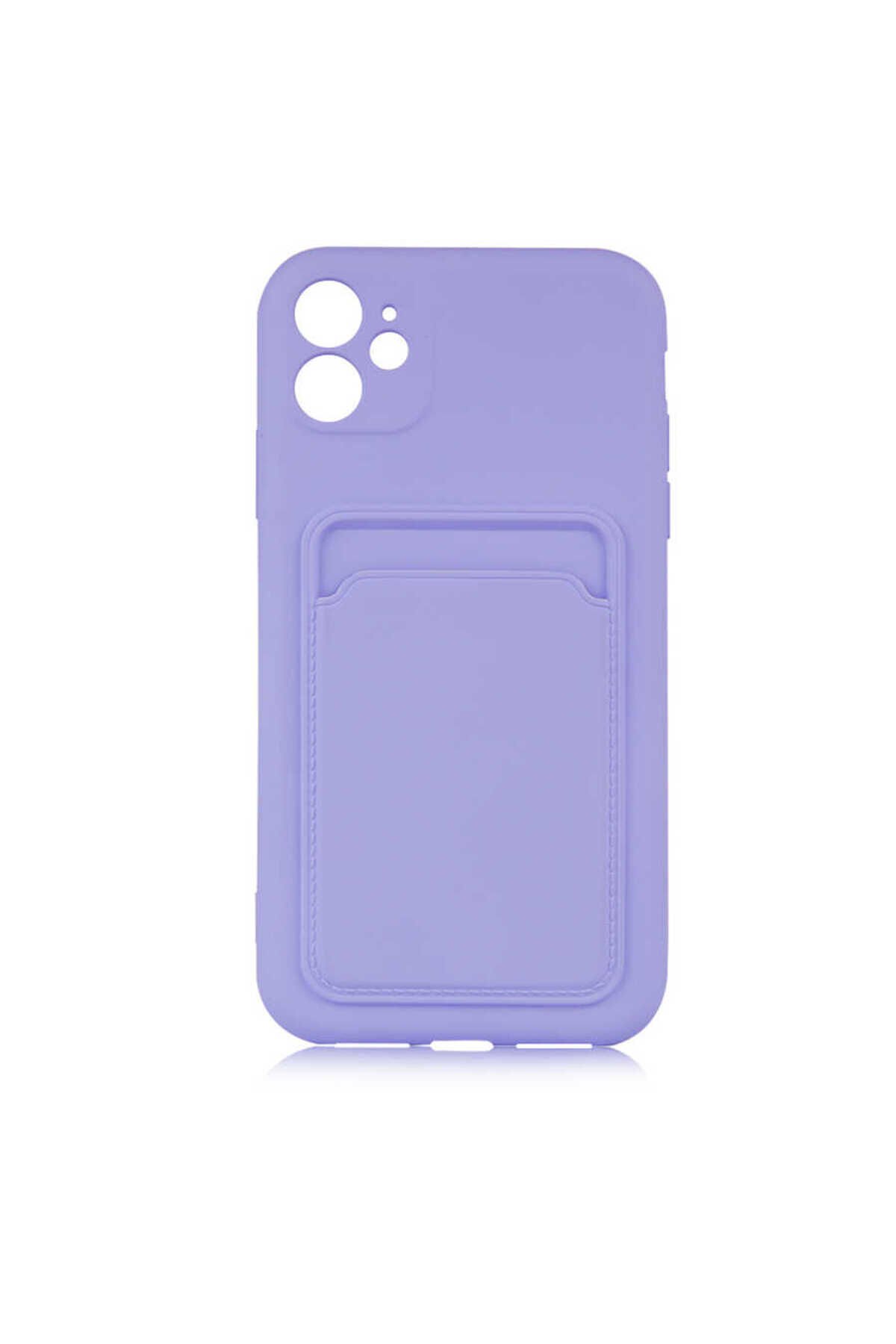 iPhone 12 Uyumlu BSAY Ofix Kılıf-Kırmızı Lila