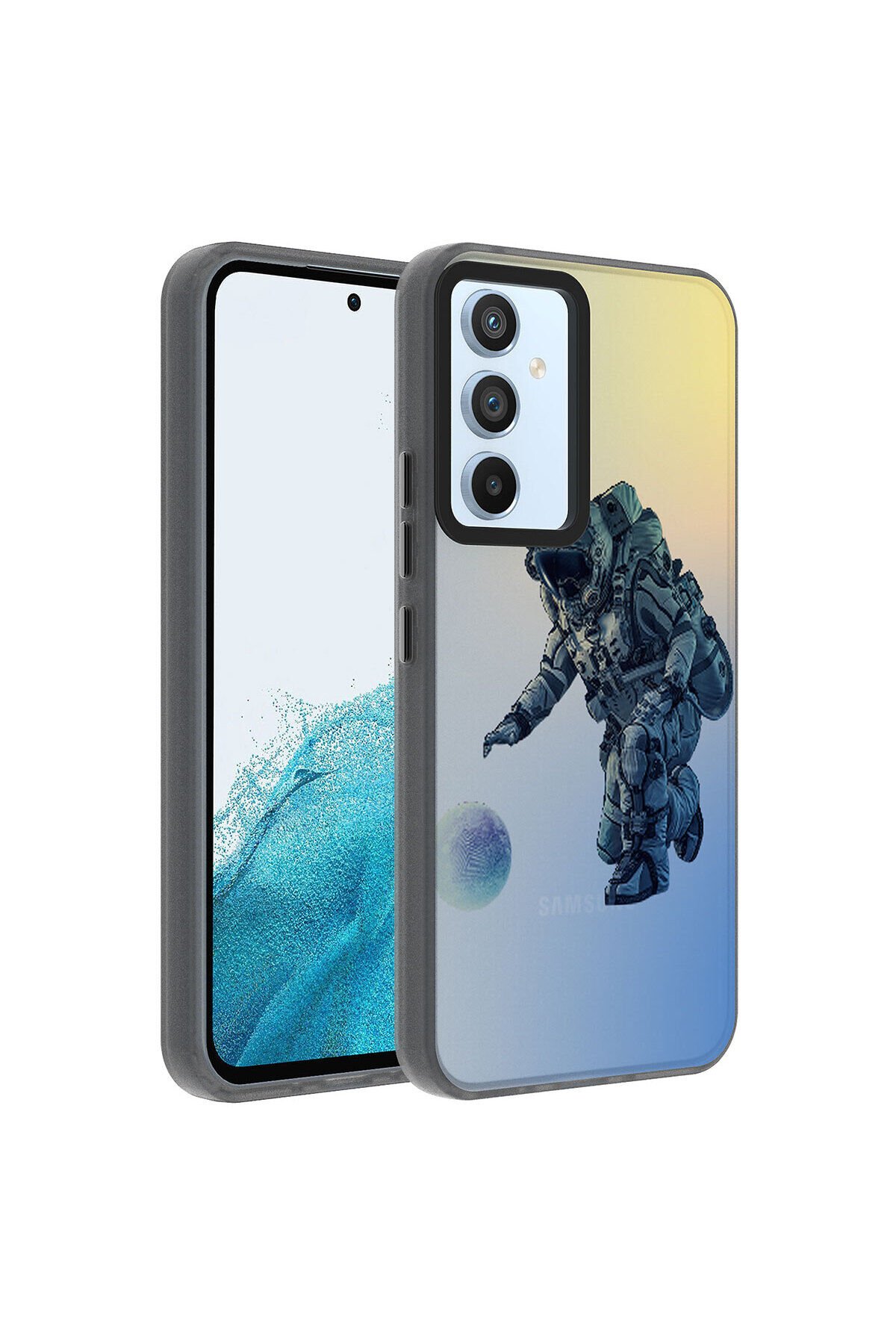 Galaxy A14 Kılıf Desenli BSAY Dragon Sert Kapak - Have Astronot