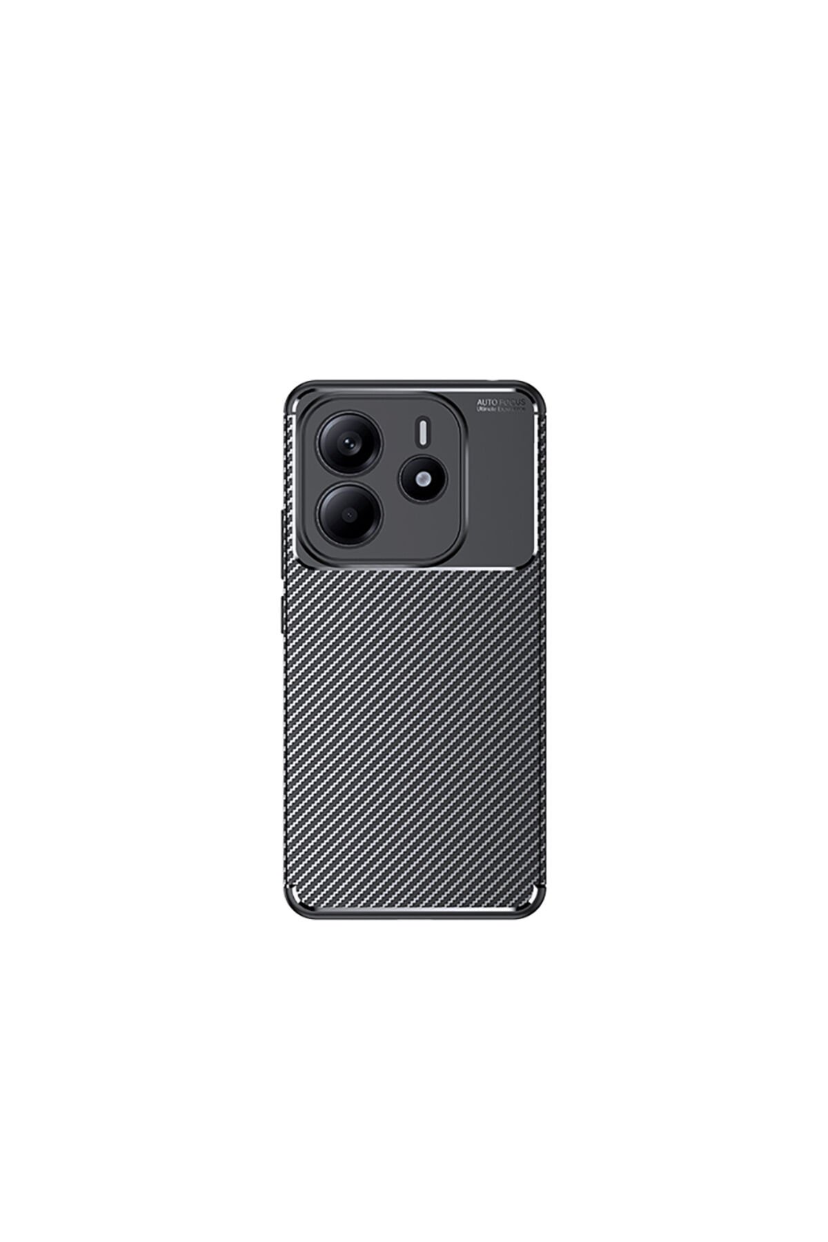 Redmi Note 14 Kılıf BSAY Negro Silikon Kapak - Siyah Siyah