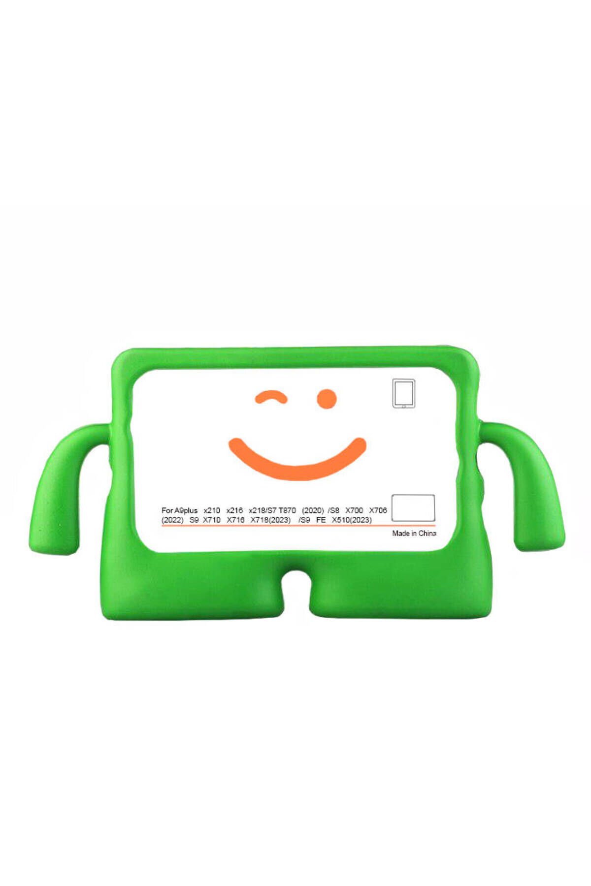Galaxy Tab S7 T870 Uyumlu BSAY iBuy Standlı Tablet Kılıf-Yeşil