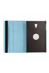 Galaxy Tab A T590 Uyumlu BSAY Dönebilen Standlı Kılıf-Kırmızı Kırmızı