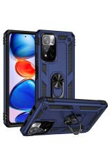 Redmi Note 11 Pro Plus 5G Kılıf NXAR Vega Kapak - Gold Mavi
