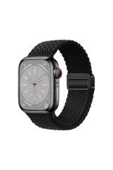 Watch 7 45mm BSAY KRD-134 Örgü Tasarımlı Hasır Kordon Strap Kayış - Pembe