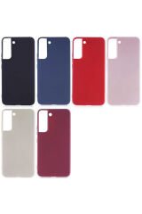 Galaxy S22 Kılıf BSAY Premier Silikon Kapak - Siyah Gold