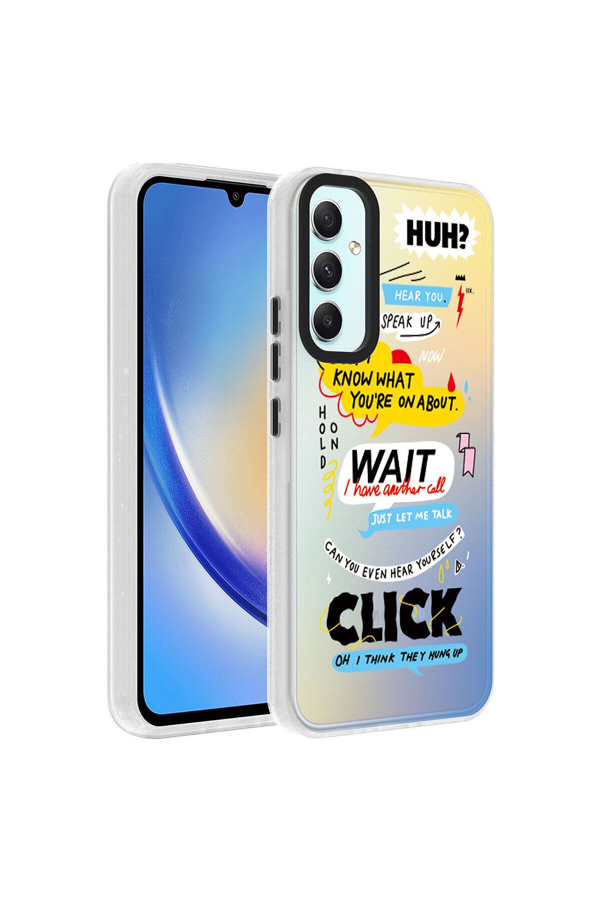 Galaxy A34 Kılıf Desenli BSAY Dragon Sert Kapak - Kelimeler Kelimeler