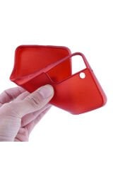 Galaxy S22 Kılıf BSAY Premier Silikon Kapak - Siyah Kırmızı