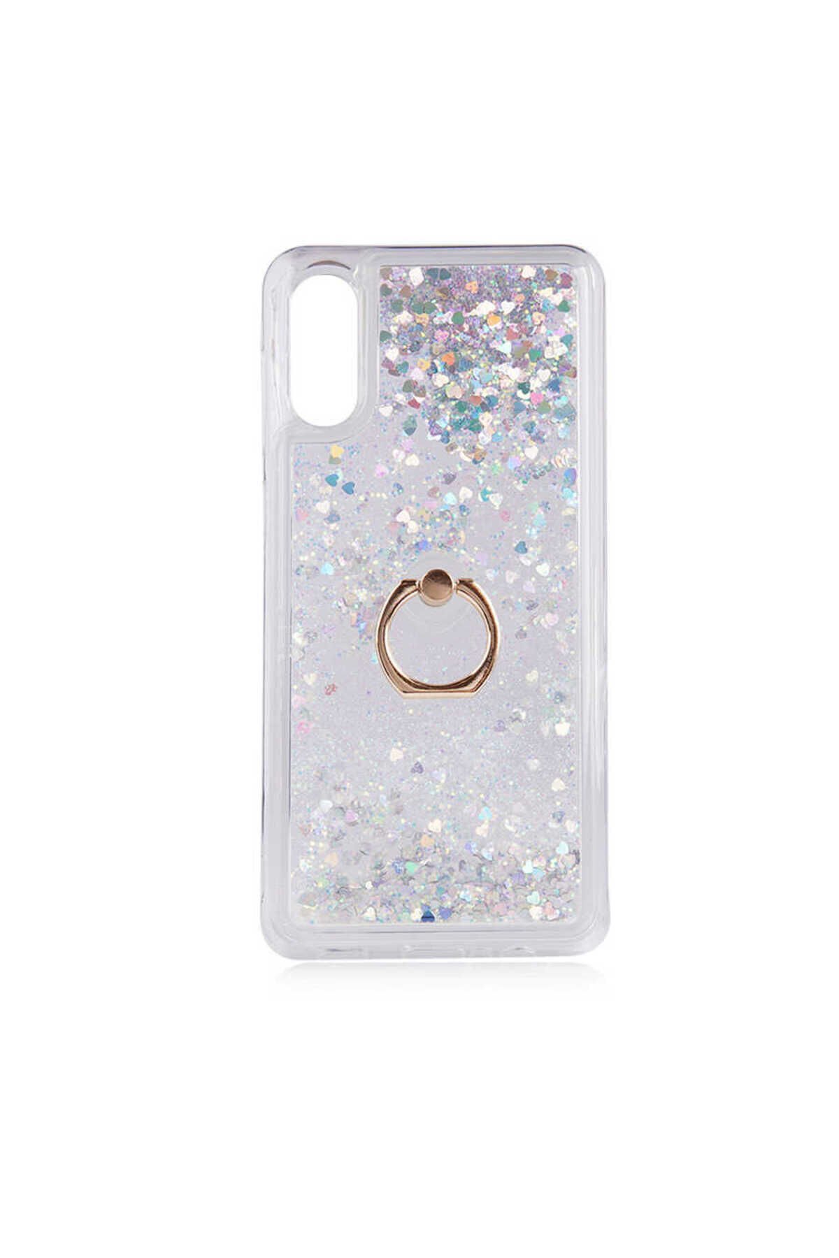 Galaxy A02 Kılıf BSAY Milce Kapak - Gold Pembe