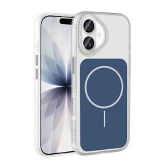 iPhone 17 Kılıf Metal Buton Tasarımlı Zore İkonik Sert Silikon Kılıf