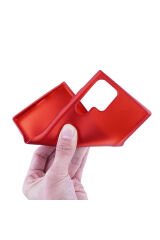 Galaxy S22 Ultra Kılıf BSAY Premier Silikon Kapak - Lacivert Gold