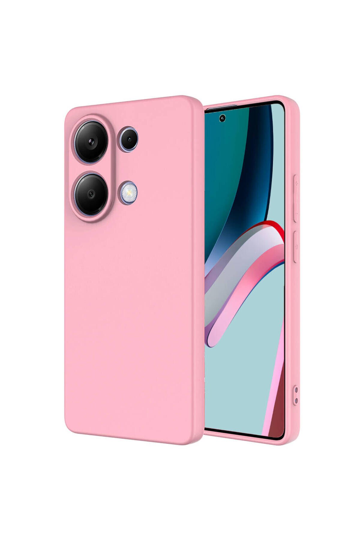 Poco M6 Pro 4G Kılıf BSAY Mara Lansman Kapak - Lila Lila