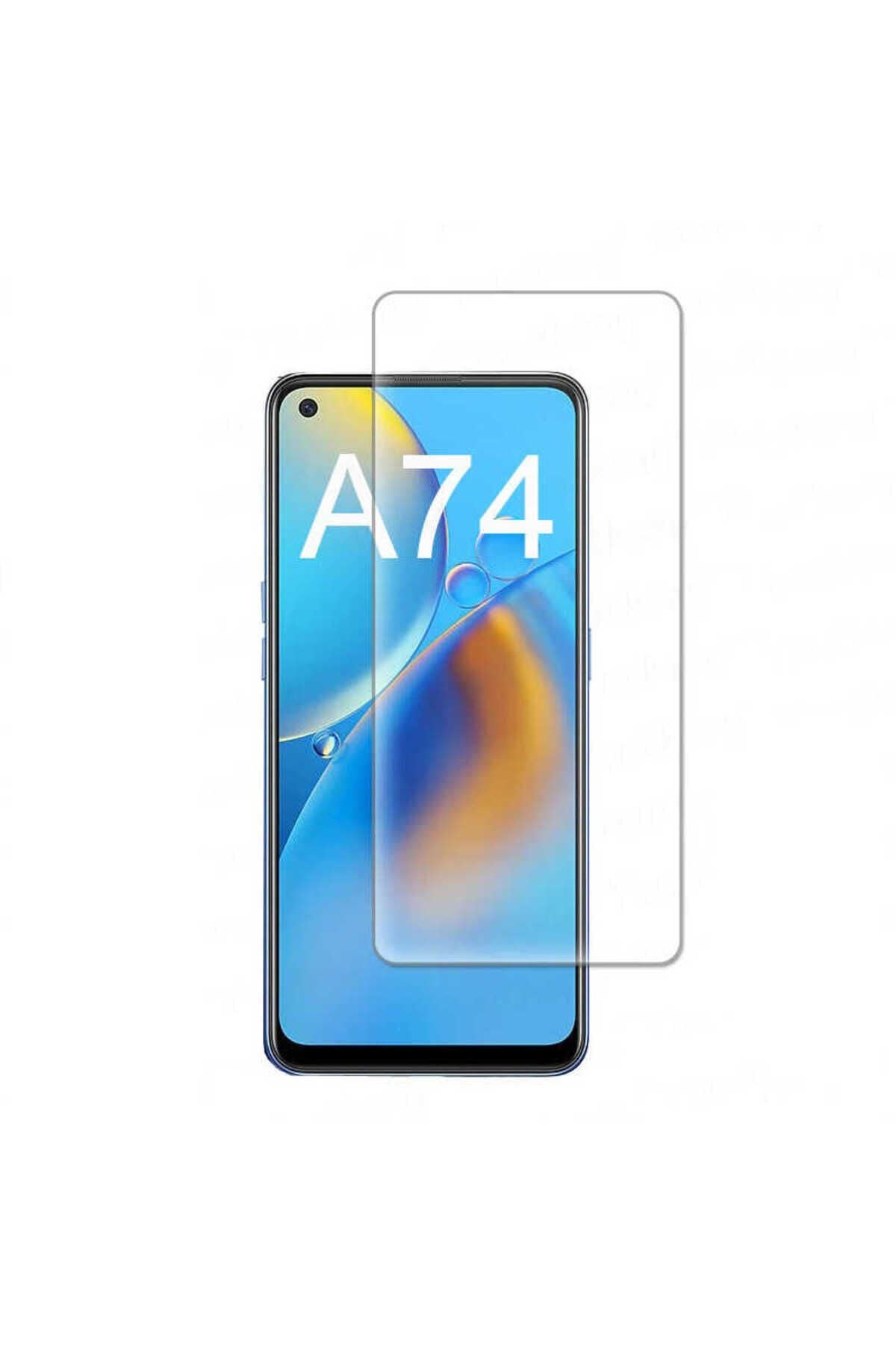 A74 4G Zore Maxi Glass Temperli Cam Ekran Koruyucu -