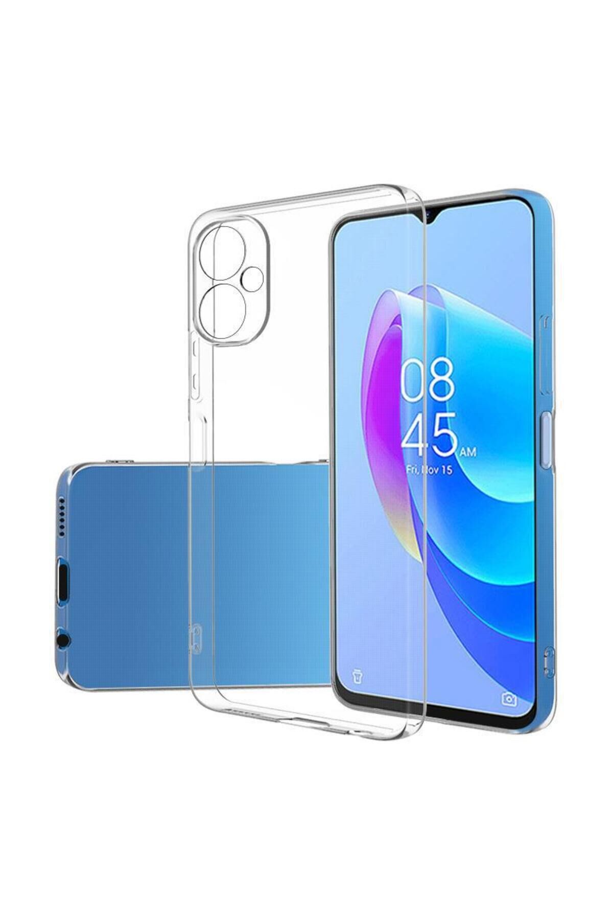 Tecno Camon 19 Neo Kılıf BSAY Süper Silikon Kapak - Renksiz Renksiz