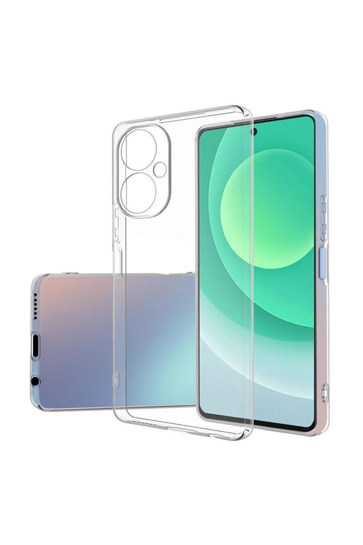 Tecno Spark 9 Pro Kılıf BSAY Süper Silikon Kapak - Renksiz Renksiz