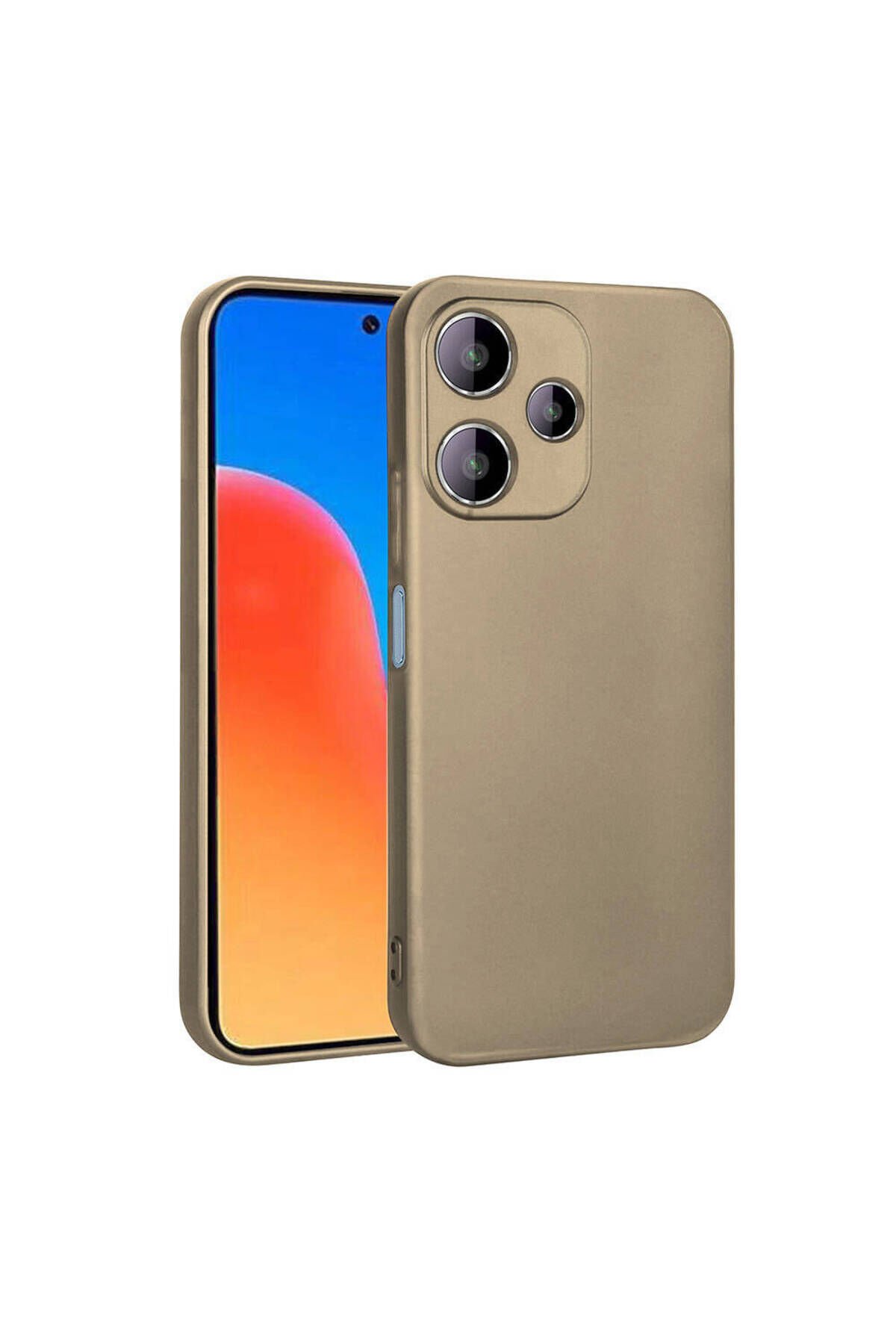 Redmi 12 5G Kılıf BSAY Premier Silikon Kapak - Gold