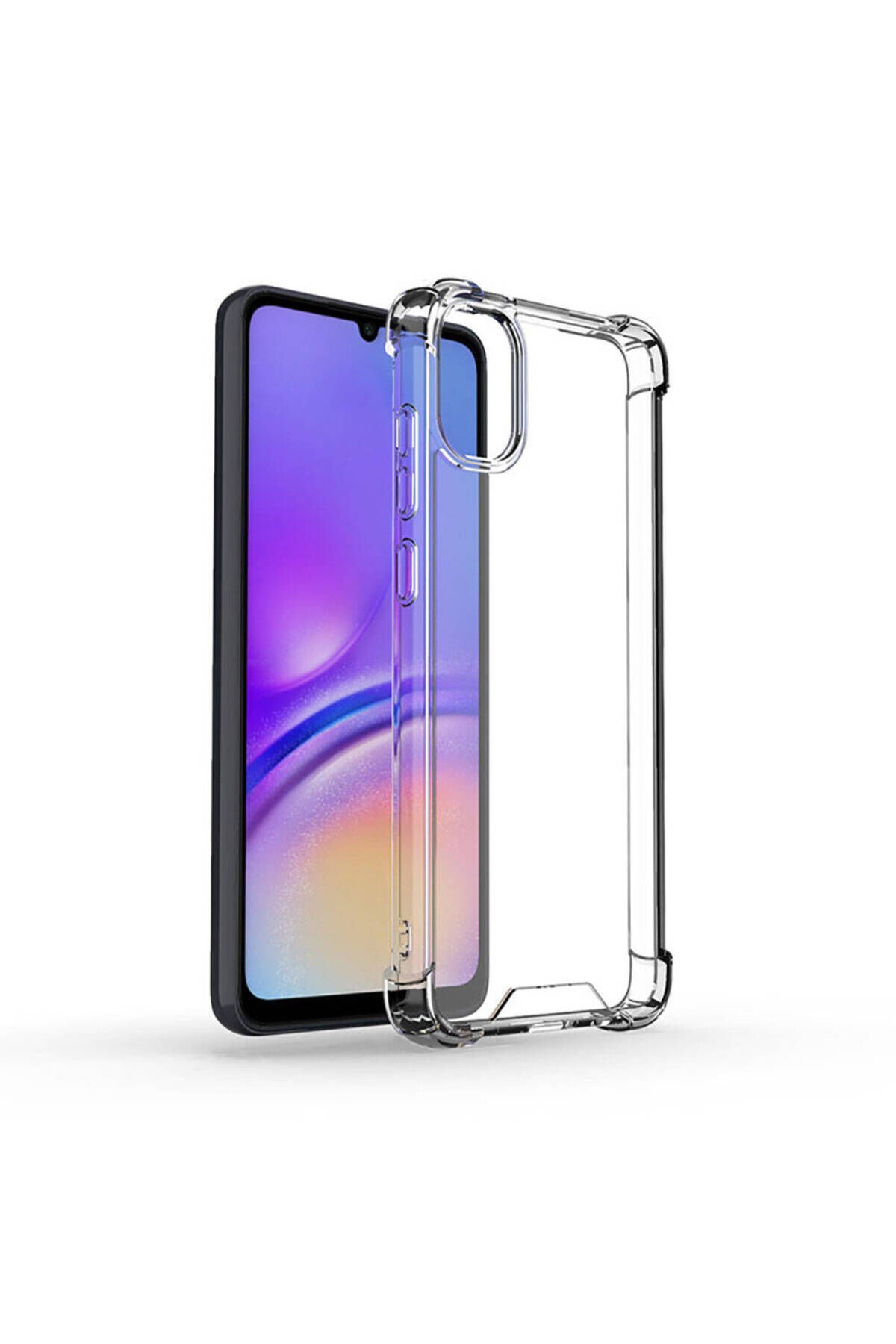 Galaxy A05 Kılıf BSAY Nitro Anti Shock Silikon - Renksiz Renksiz