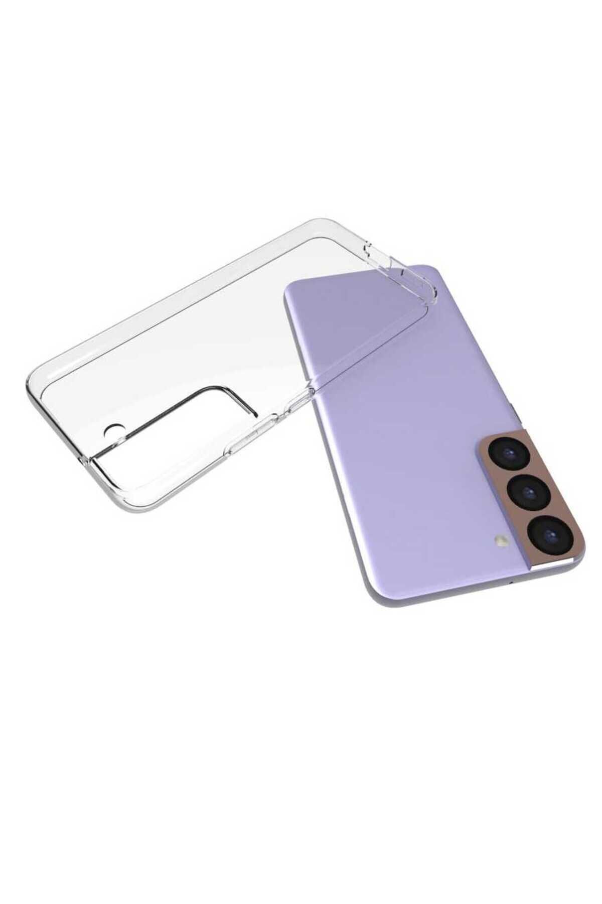 Galaxy S22 Kılıf BSAY Süper Silikon Kapak - Renksiz Renksiz