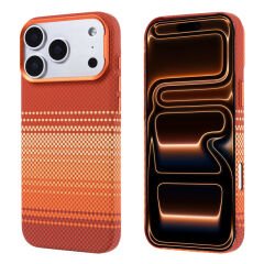 iPhone 17 Pro Max Kılıf M-safe Şarj Özellikli Karbon Fiber Görünümlü Zore Nekst Kılıf