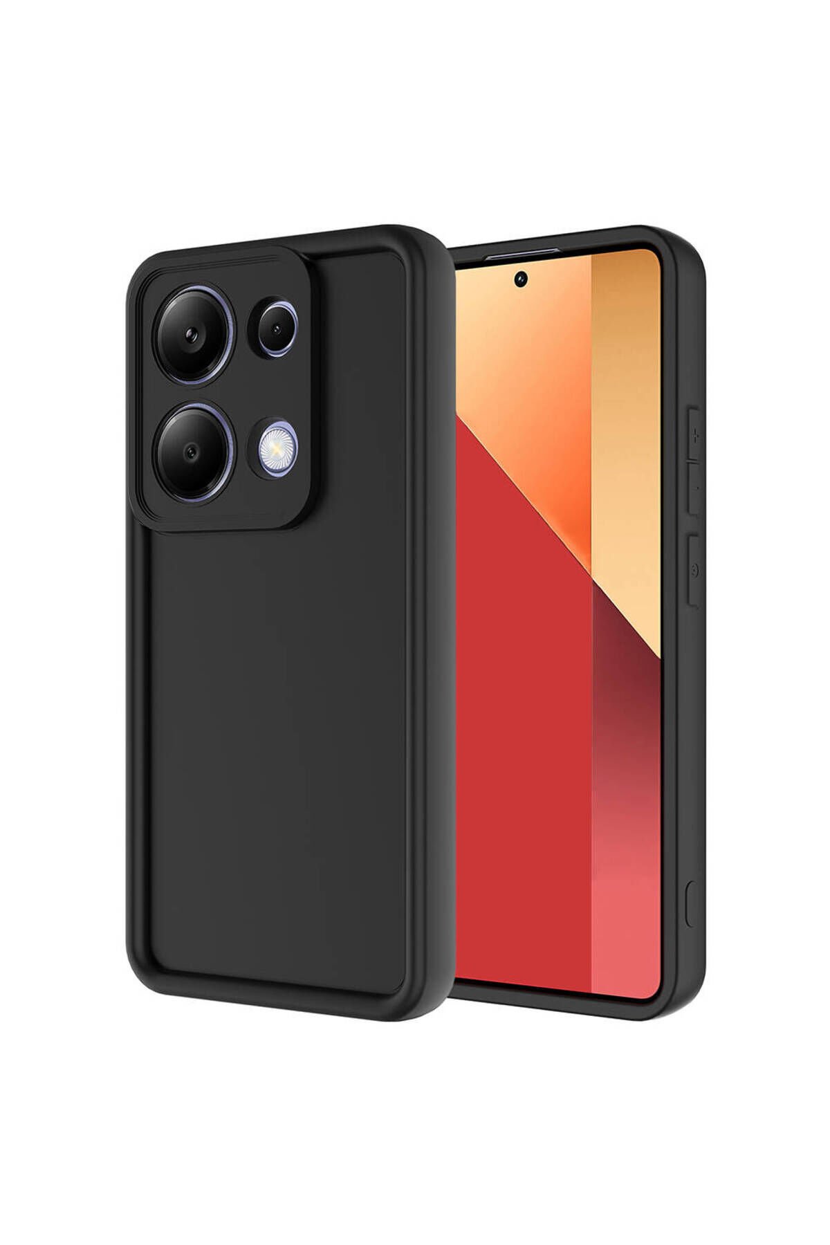 Poco M6 Pro 4G Kılıf Kamera Korumalı BSAY Ananas Kapak - Pembe Koyu Pembe Koyu