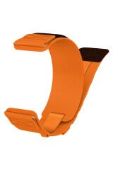 Galaxy Watch 42mm BSAY KRD-112 20mm Orbital Örgülü Halat Tasarımlı Naylon Kumaş Hasır Kordon-Gri Siyah