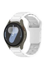 Amazfit Pace BSAY KRD-132 22mm Silikon Kordon Strap Kayış - Starlight Siyah