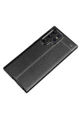 Galaxy S22 Ultra Kılıf BSAY Niss Silikon Kapak - Siyah Siyah