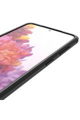 Galaxy S21 FE Kılıf BSAY Niss Silikon Kapak - Kırmızı Lacivert