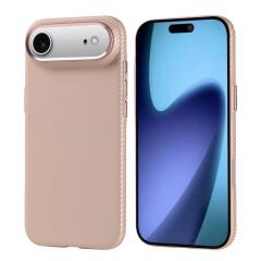 iPhone 17 Air Kılıf M-safe Şarj Özellikli Karbon Fiber Görünümlü Zore Nekst Kılıf