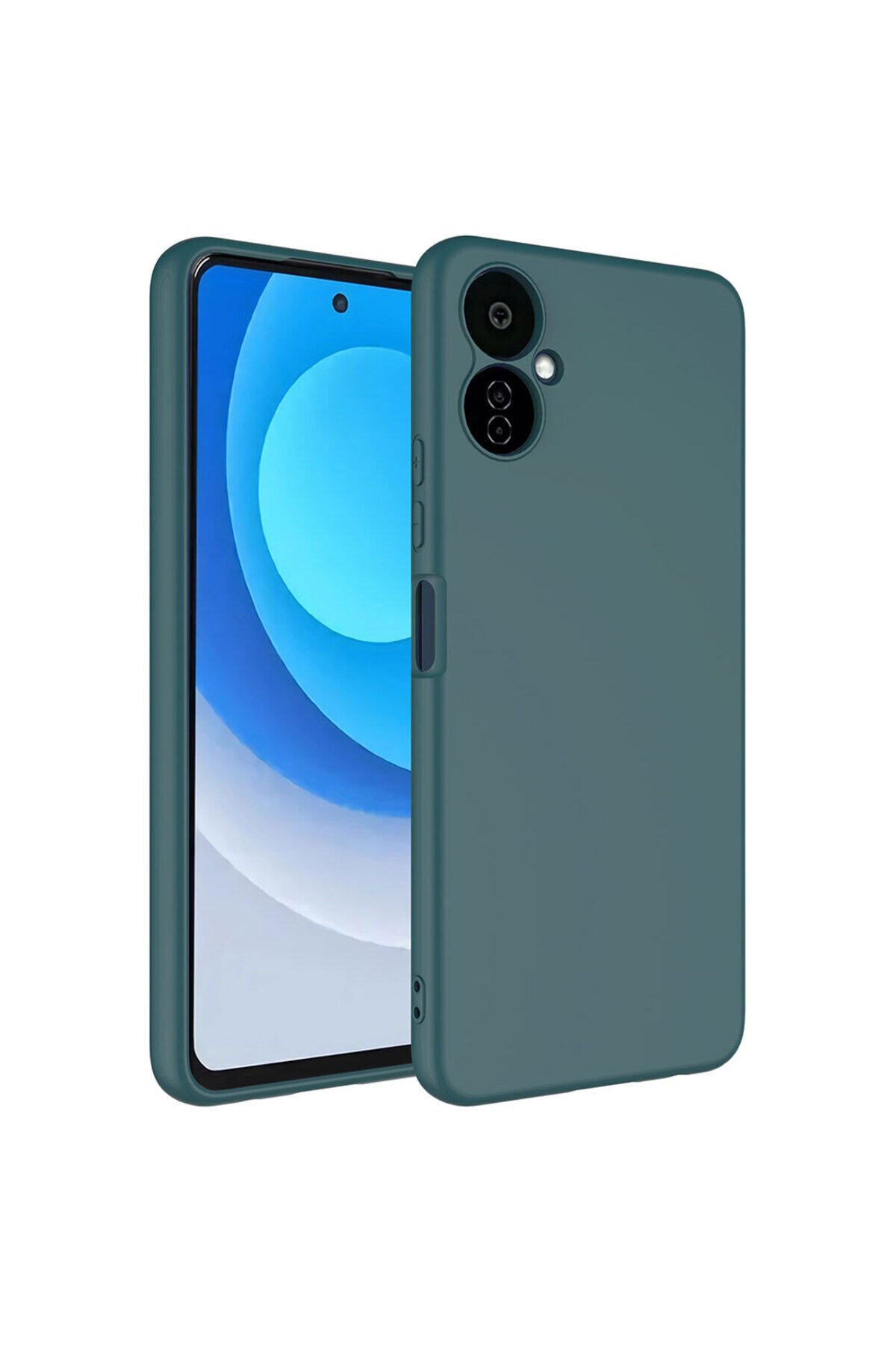 Tecno Camon 19 Neo Kılıf BSAY Mara Lansman Kapak - Lila Koyu Yeşil