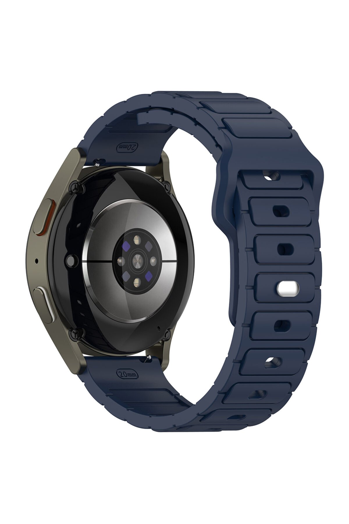 Huawei GT2 46mm ASMA KRD-132 22mm Silikon Kordon Strap Kayış - Kırmızı Kırmızı