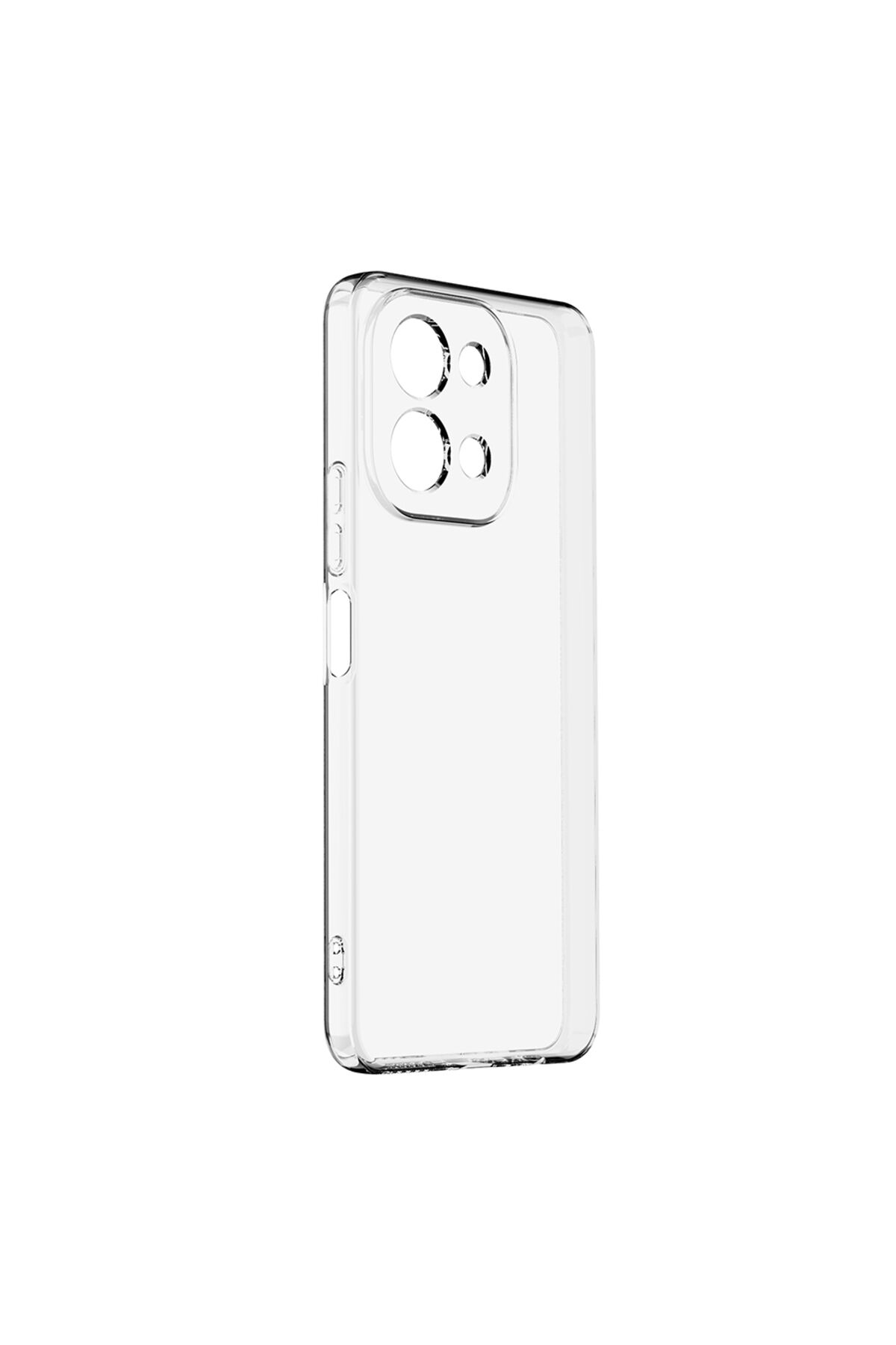 Vivo Y28 Kılıf SBT Süper Silikon Kapak - Şeffaf Şeffaf