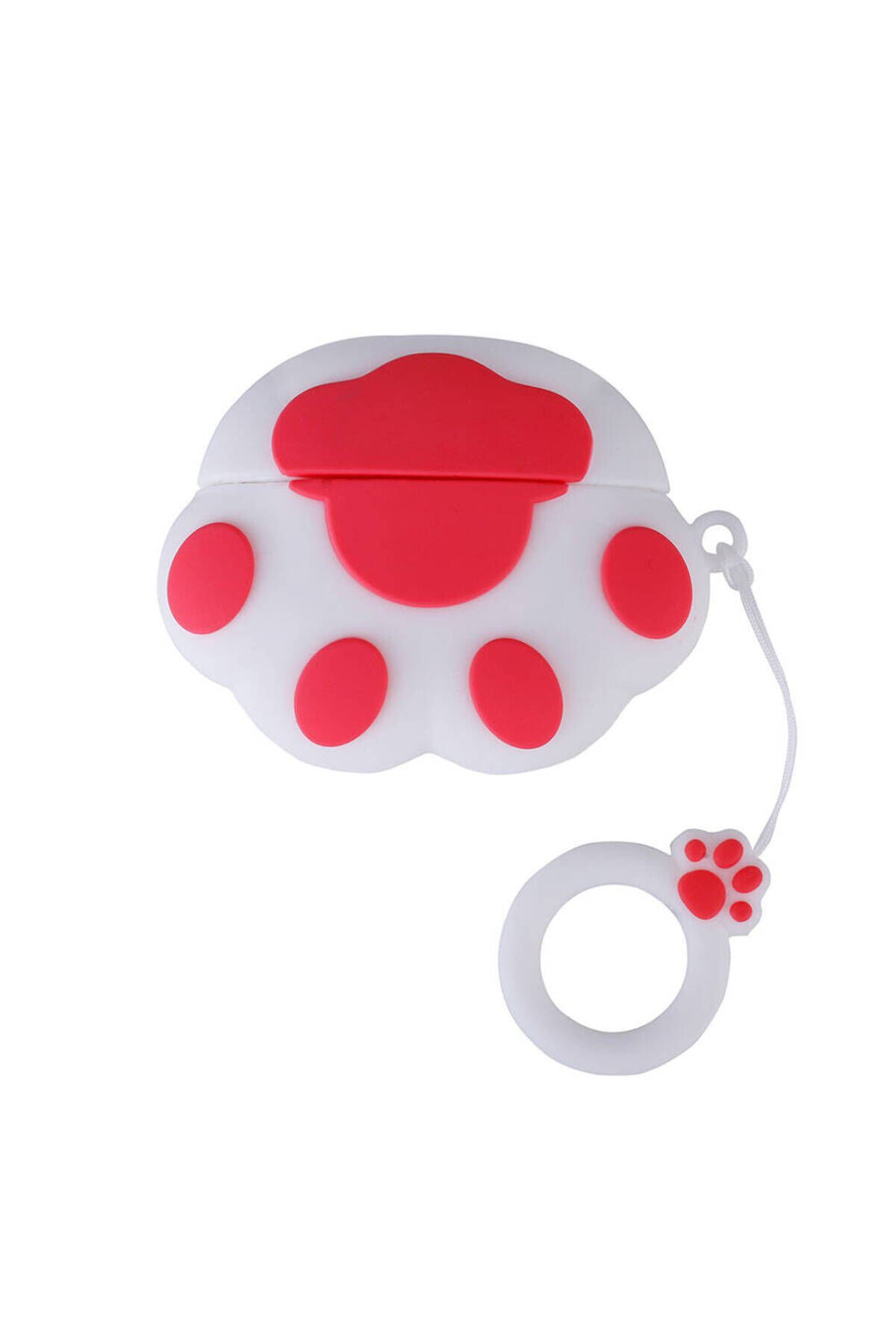 Air-Pods Pro 2 BSAY TPU Kabartma Figürlü İpli Airbag 37 Silikon Kılıf-NO34
