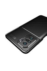 Mi 11İ Kılıf SBT Negro Silikon Kapak - Kahverengi Kahverengi