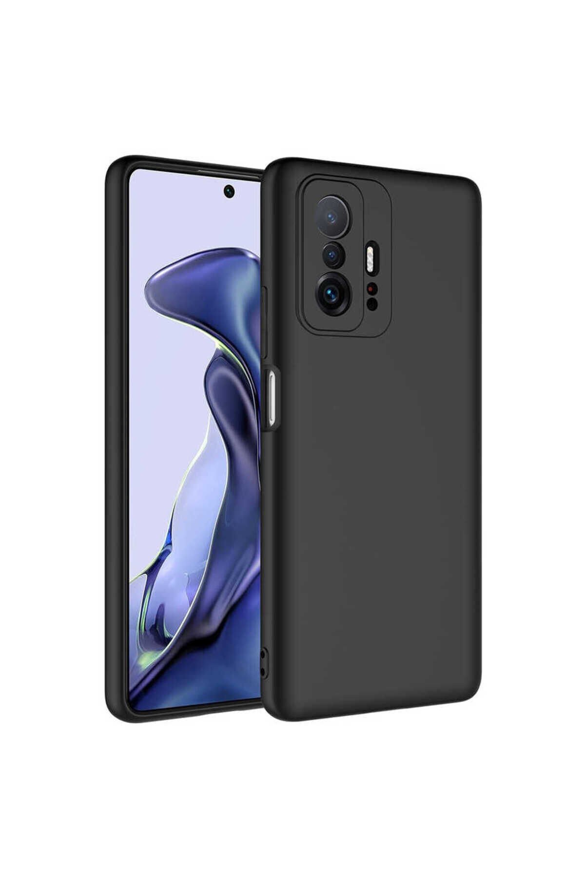 Mi 11T Pro 5G Kılıf BSAY Mara Lansman Kapak - Siyah Siyah