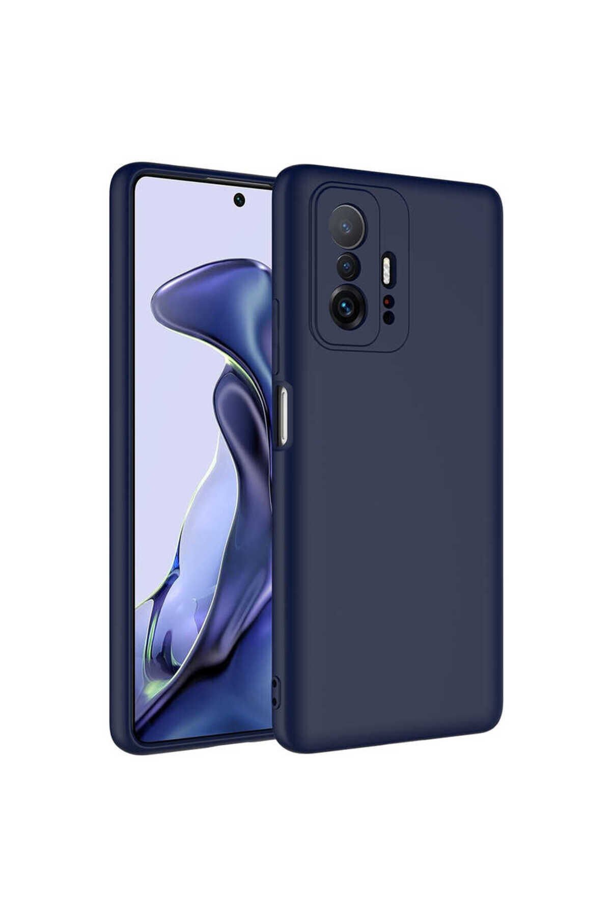 Mi 11T Pro 5G Kılıf GZST Mara Lansman Kapak - Lacivert Lacivert