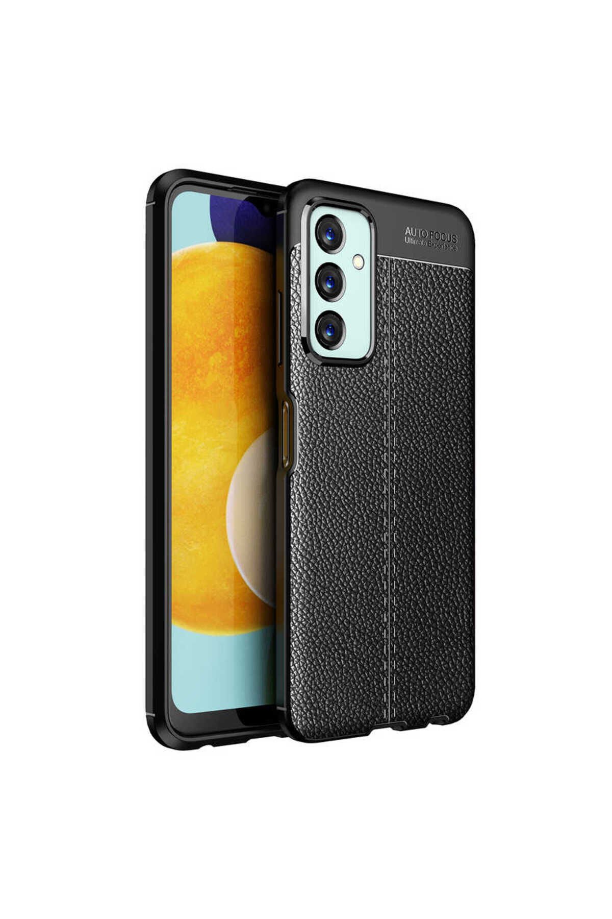 Galaxy M23 Kılıf BSAY Niss Silikon Kapak - Siyah Siyah