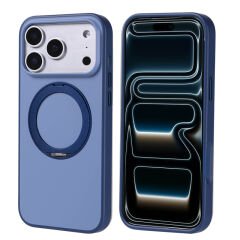 iPhone 17 Pro Max Kılıf M-Safe Şarj Özellikli Standlı Zore Proton Silikon Kılıf