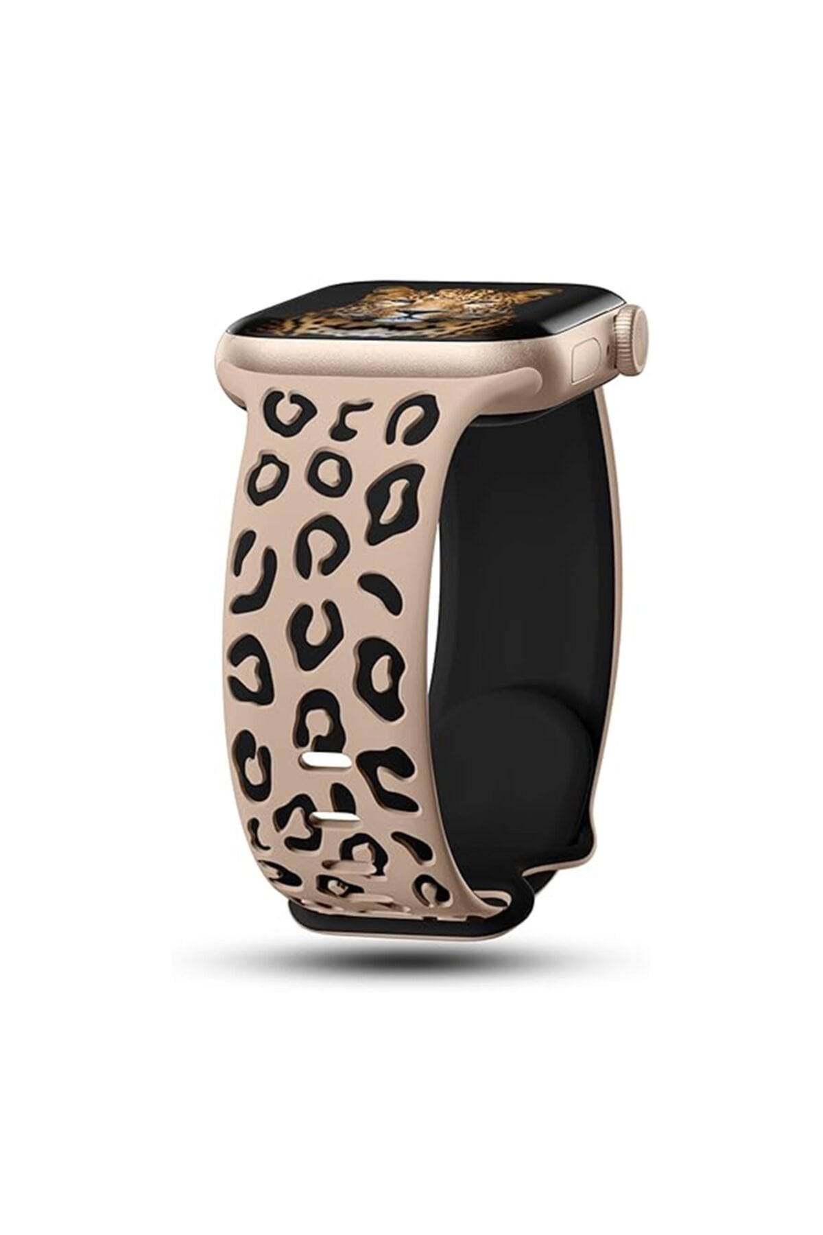 Watch Ultra 49mm BSAY KRD-140 Silikon Kordon Strap Kayış - Siyah-Mavi