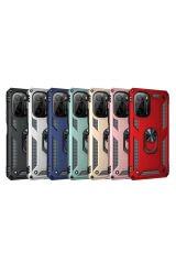 Mi 11İ Kılıf BSAY Vega Kapak - Siyah Mavi