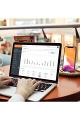 GZST SJ05 Laptop - Monitör Telefon Tutucu-Gümüş Gümüş