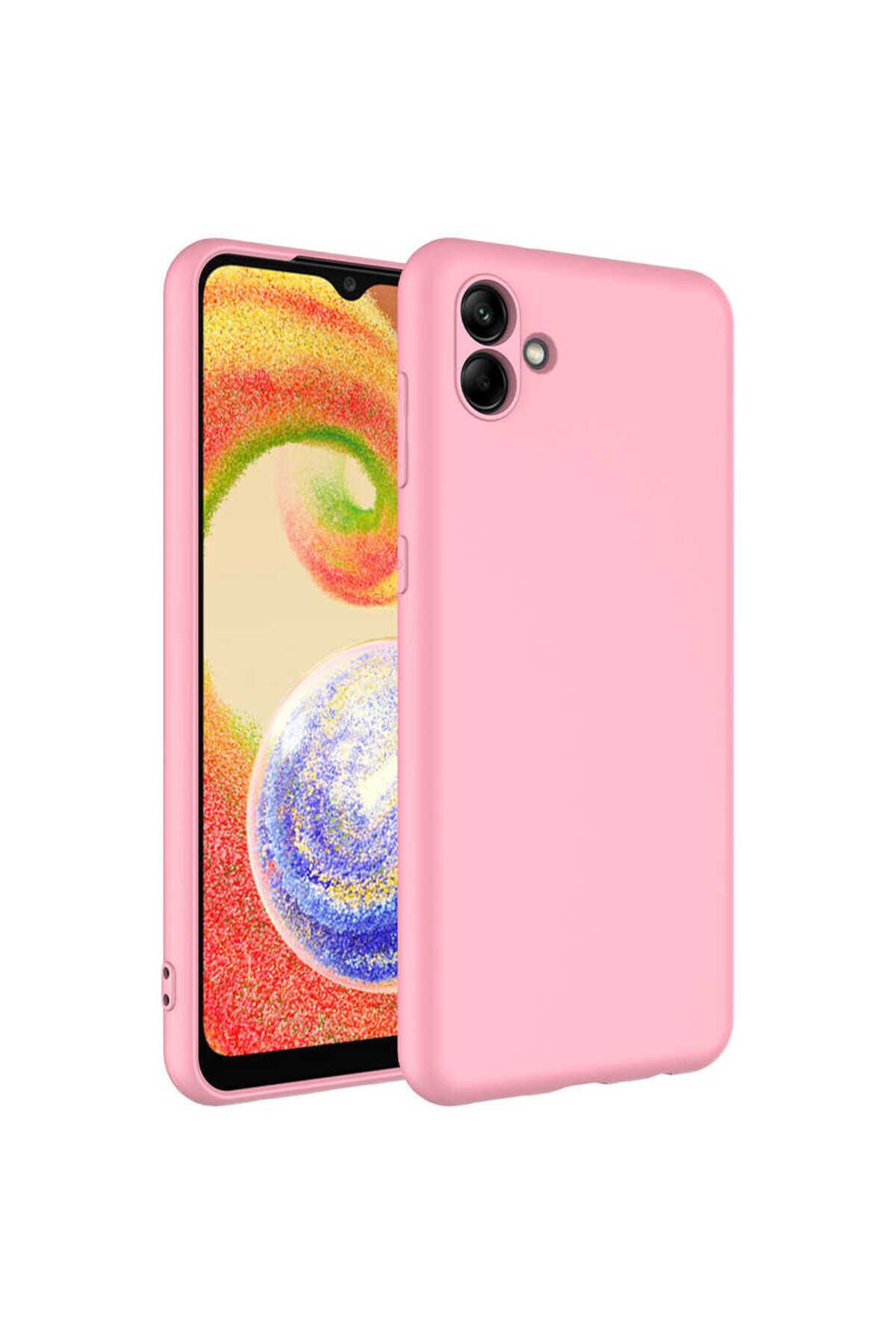 Galaxy A04 Kılıf EFR Mara Lansman Kapak - Pembe Açık Pembe Açık
