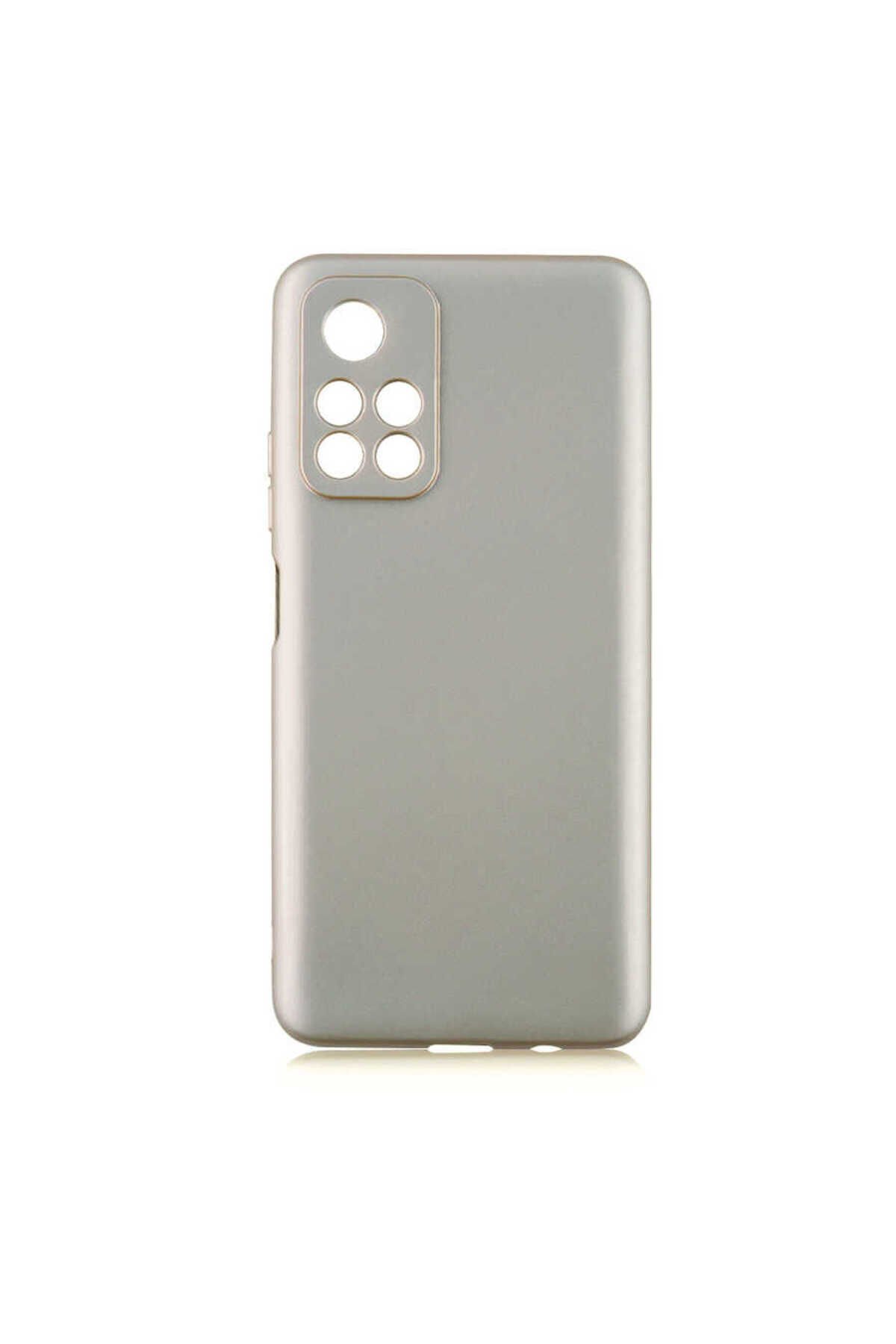 Poco M4 Pro 5G Kılıf KLFK Premier Silikon Kapak - Gold Gold