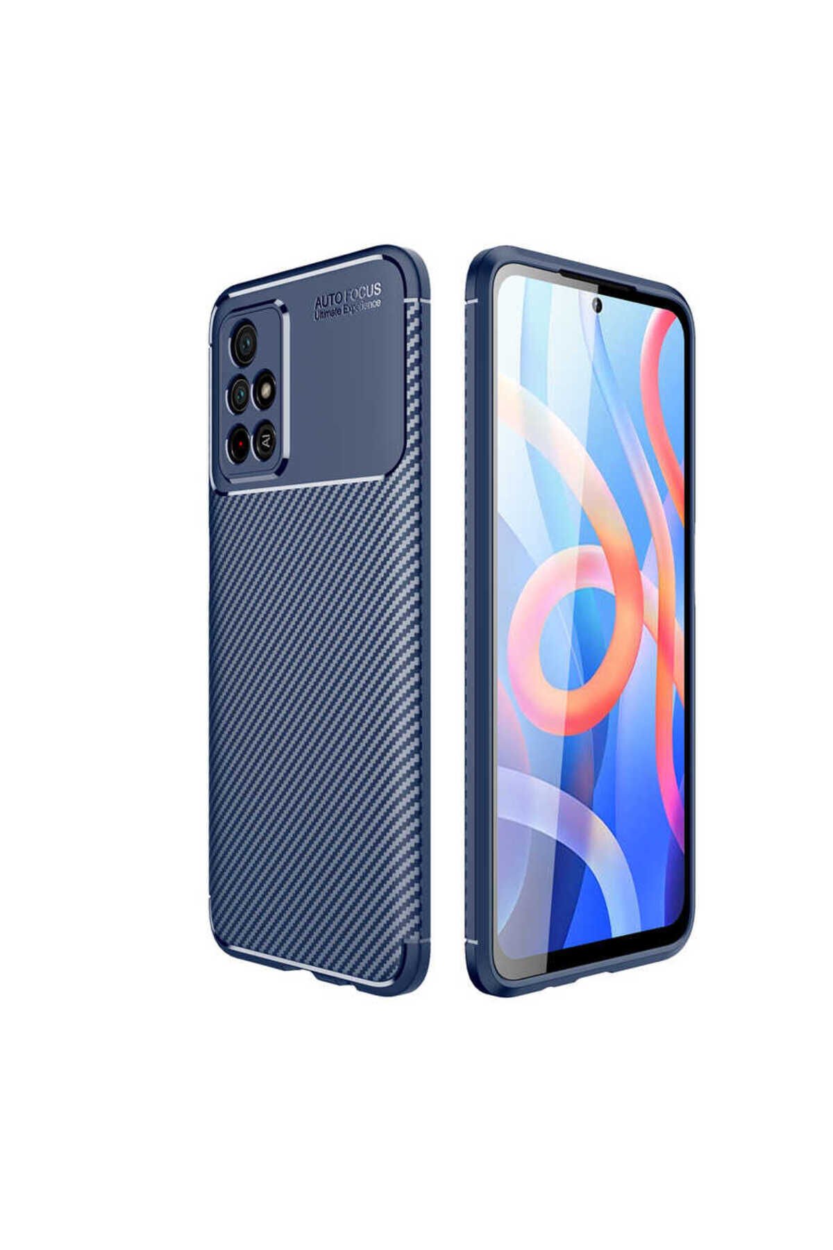 Poco M4 Pro 5G Kılıf BSAY Negro Silikon Kapak - Lacivert Lacivert