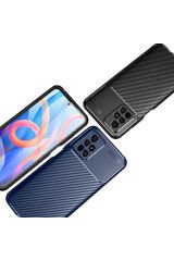 Poco M4 Pro 5G Kılıf BSAY Negro Silikon Kapak - Lacivert Lacivert