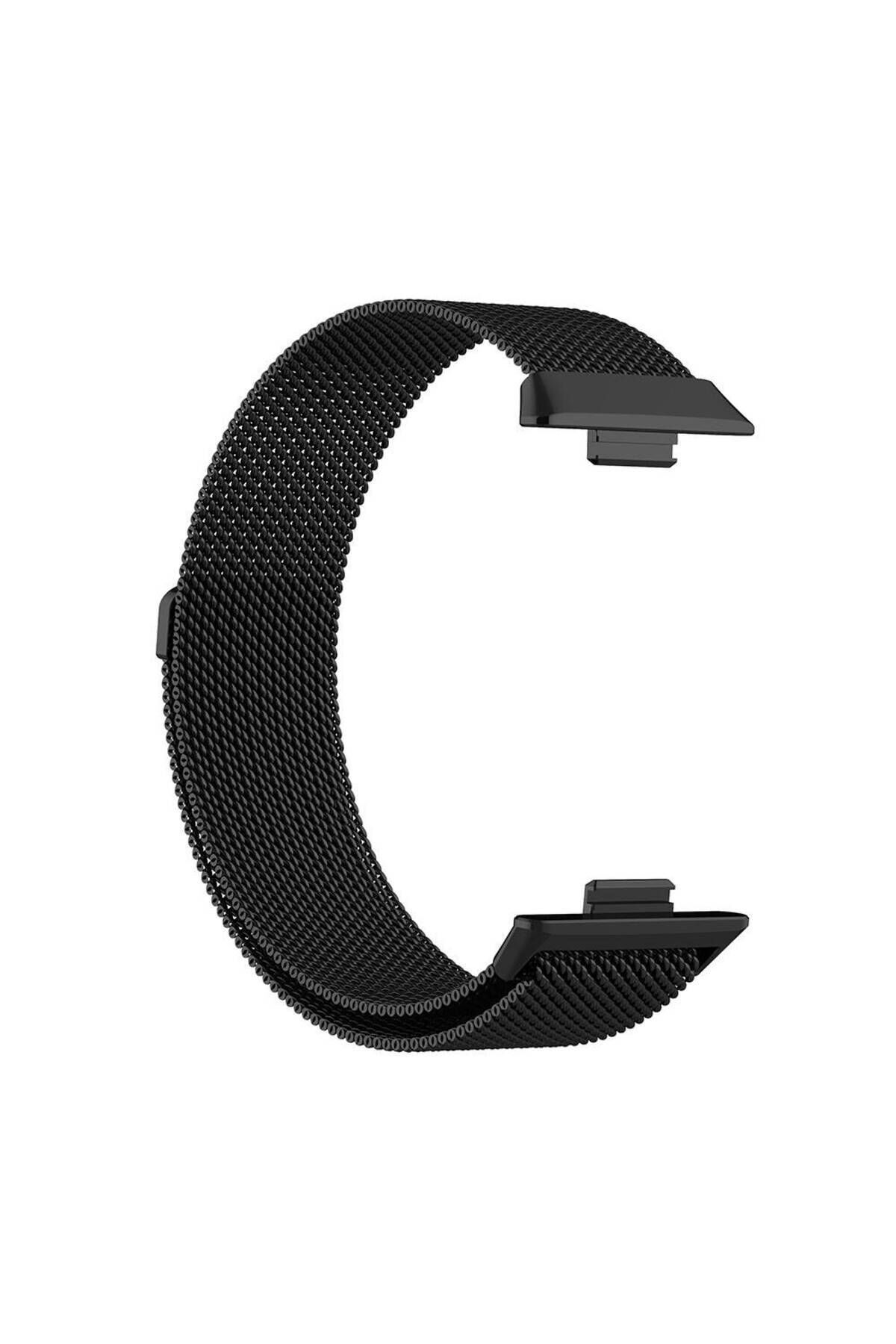 Huawei Watch Fit 3 BSAY KRD-01 Metal Kordon-Colorful Siyah