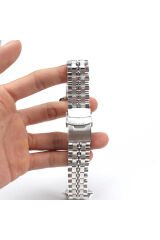 Watch 38mm Uyumlu KRD-54 Metal BSAY Kordon-Siyah Lacivert