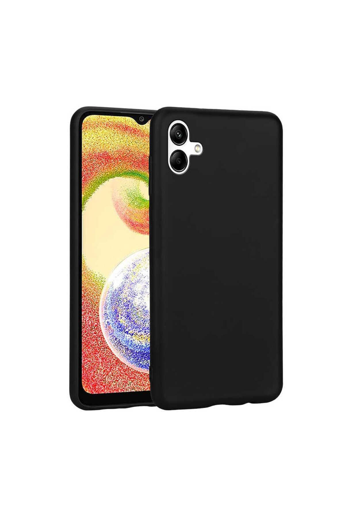 Galaxy A04 Kılıf BSAY Premier Silikon Kapak - Lacivert Siyah