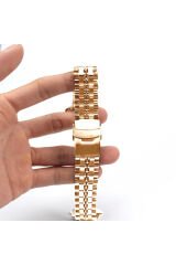 Watch 40mm Uyumlu KRD-54 Metal BSAY Kordon-Gümüş Siyah