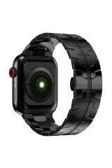 Watch 7 45mm Uyumlu KRD-63 Metal BSAY Kordon-Gümüş