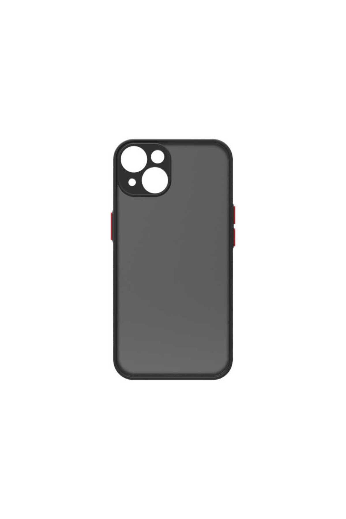 iPhone 14 Uyumlu BSAY Hux Kılıf-Koyu Yeşil Siyah