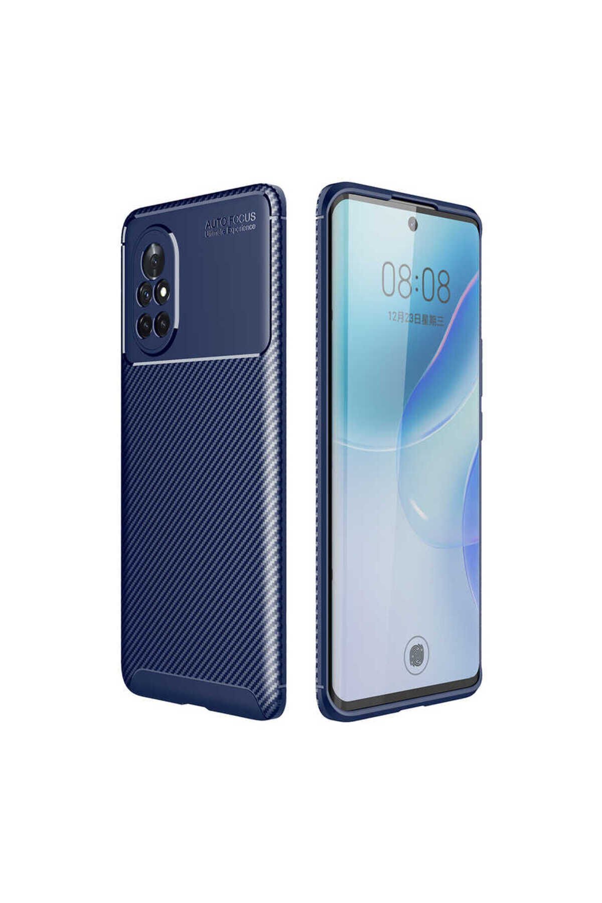 Huawei Nova 8İ Kılıf SBT Negro Silikon Kapak - Lacivert